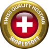 Worldsoft Swiss Quality Hosting über Clustersysteme in Failover Konfiguration.
